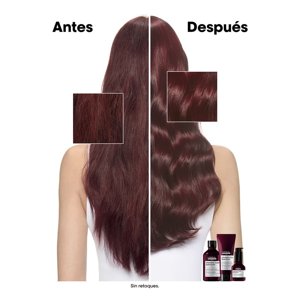 Vitamino Color Spectrum Mascarilla con aclarado para cabello coloreado.
