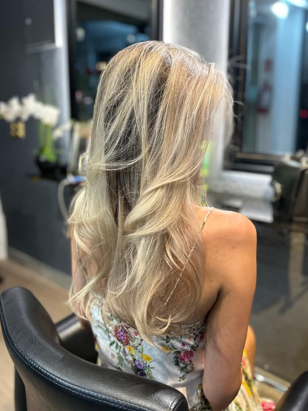 Balayage terminado en Hair Mafia Punta del Este